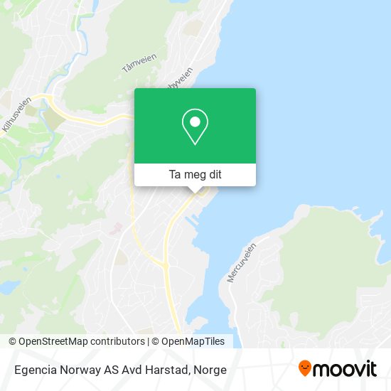 Egencia Norway AS Avd Harstad kart