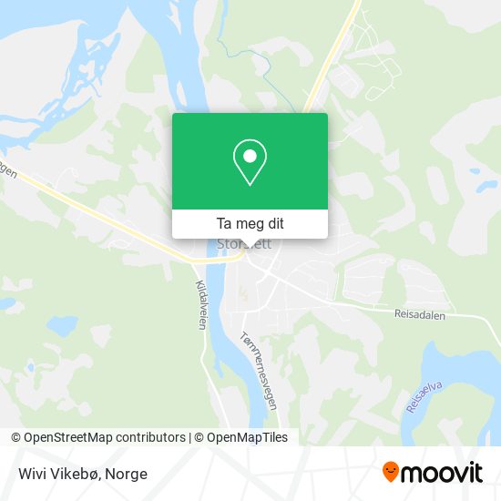 Wivi Vikebø kart