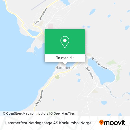 Hammerfest Næringshage AS Konkursbo kart