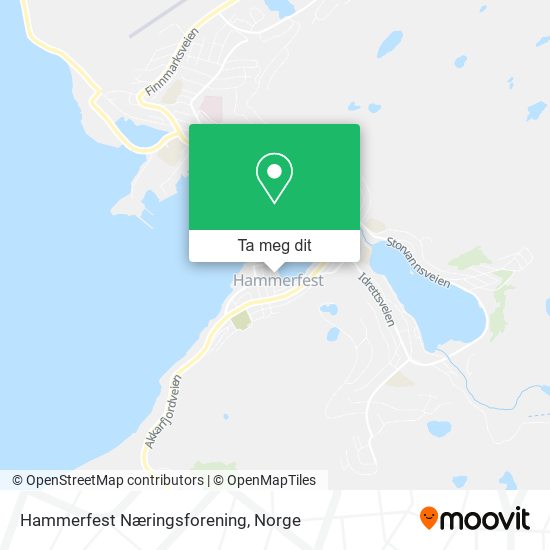 Hammerfest Næringsforening kart