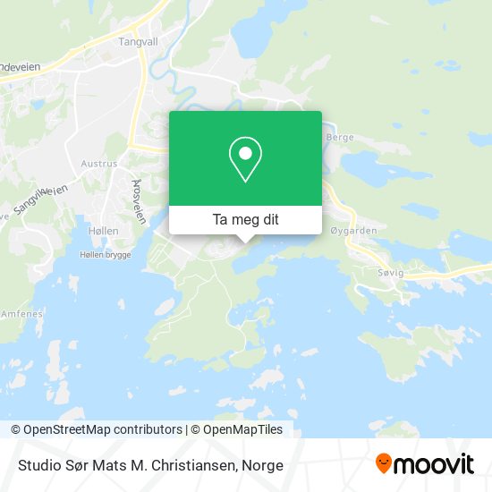 Studio Sør Mats M. Christiansen kart