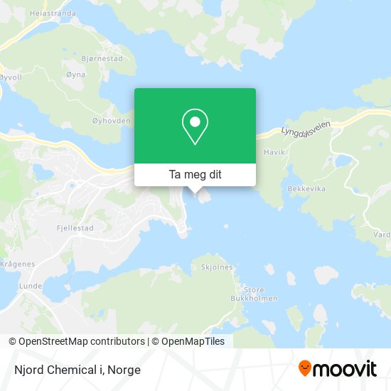 Njord Chemical i kart