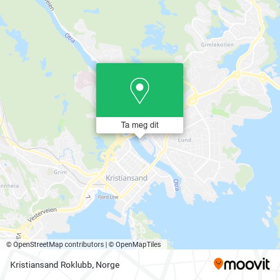 Kristiansand Roklubb kart
