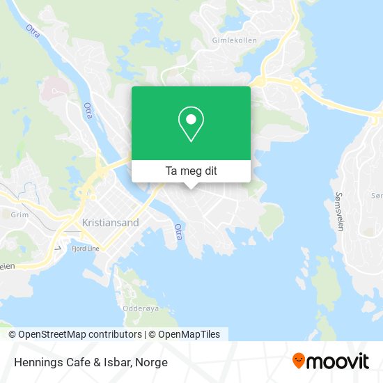 Hennings Cafe & Isbar kart