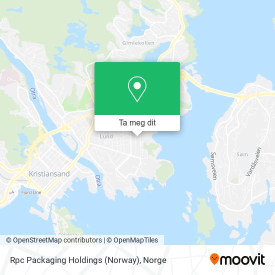 Rpc Packaging Holdings (Norway) kart