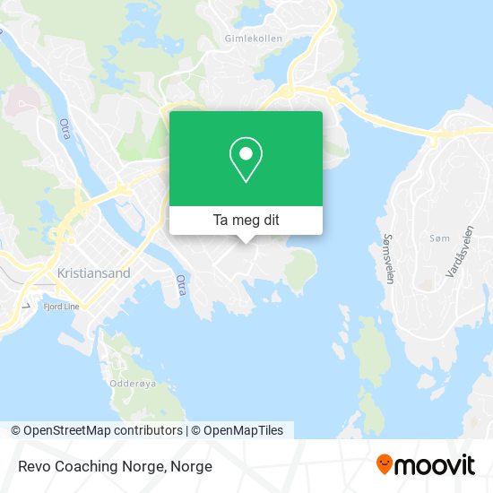 Revo Coaching Norge kart