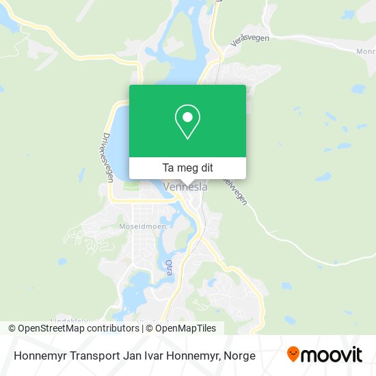 Honnemyr Transport Jan Ivar Honnemyr kart