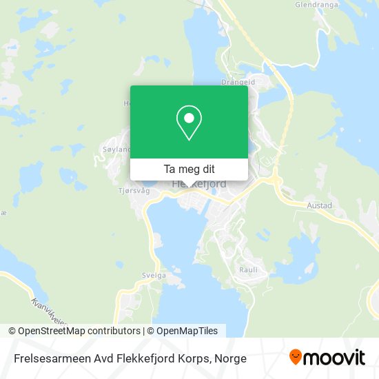 Frelsesarmeen Avd Flekkefjord Korps kart