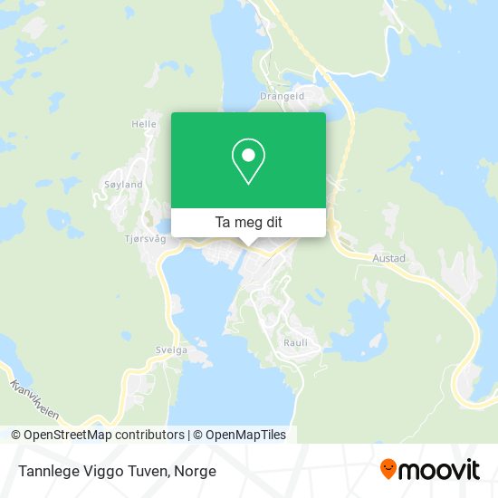 Tannlege Viggo Tuven kart