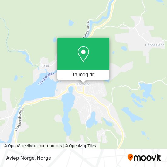 Avløp Norge kart
