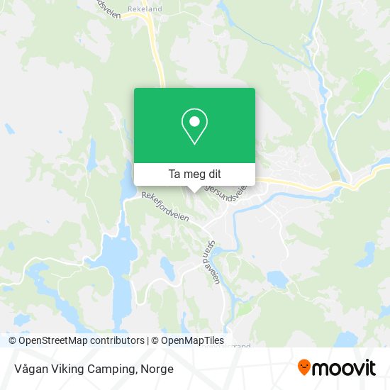 Vågan Viking Camping kart