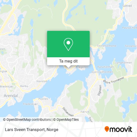 Lars Sveen Transport kart