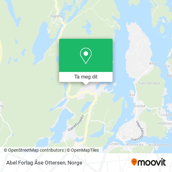 Abel Forlag Åse Ottersen kart