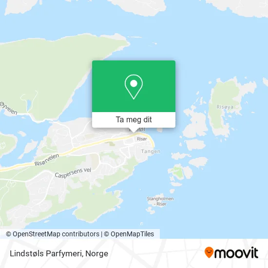 Lindstøls Parfymeri kart