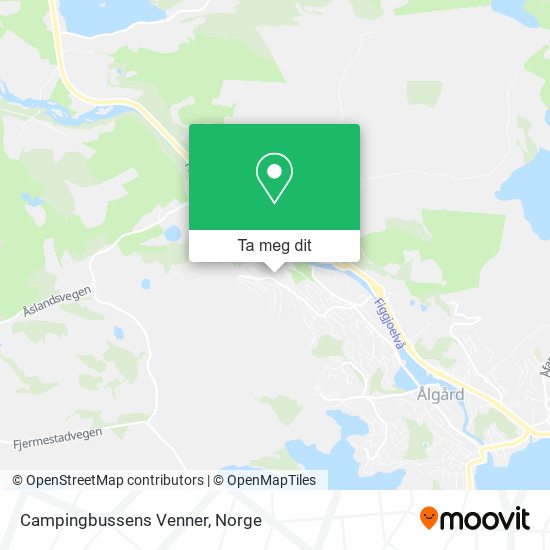Campingbussens Venner kart