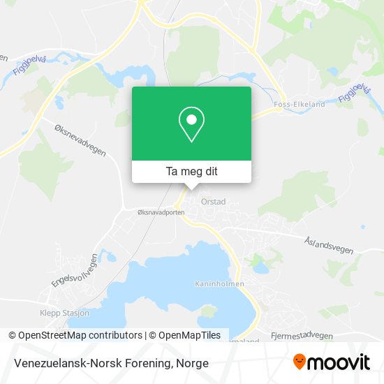 Venezuelansk-Norsk Forening kart