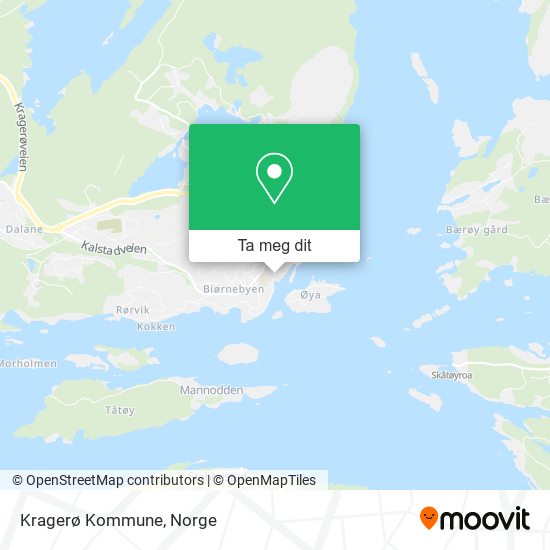 Kragerø Kommune kart