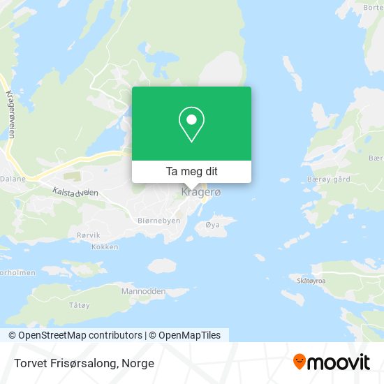 Torvet Frisørsalong kart