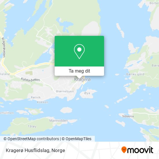 Kragerø Husflidslag kart
