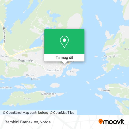 Bambini Barneklær kart
