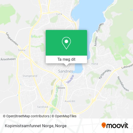 Kopimistsamfunnet Norge kart