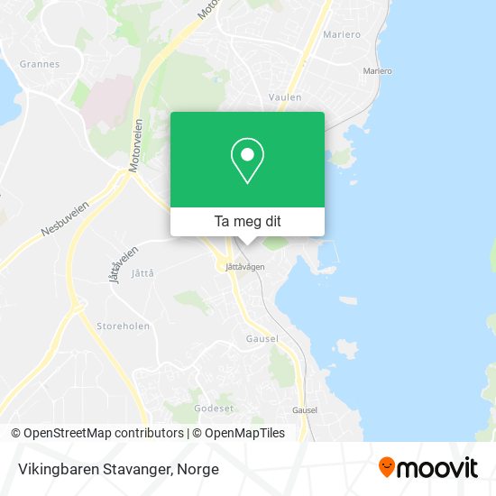 Vikingbaren Stavanger kart