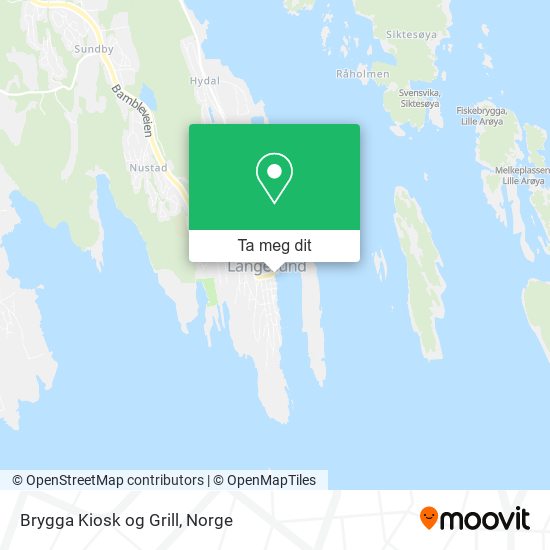 Brygga Kiosk og Grill kart