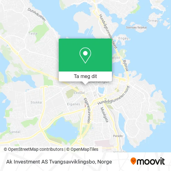 Ak Investment AS Tvangsavviklingsbo kart