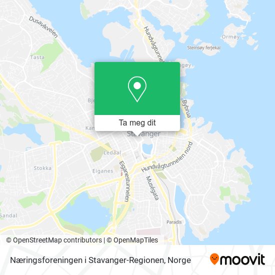 Næringsforeningen i Stavanger-Regionen kart