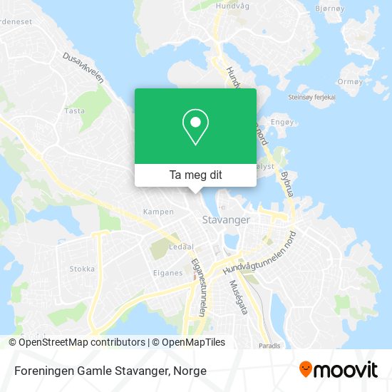 Foreningen Gamle Stavanger kart