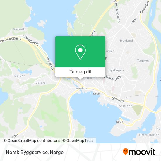 Norsk Byggservice kart