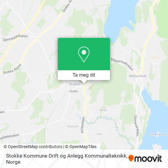 Stokke Kommune Drift og Anlegg Kommunalteknikk kart