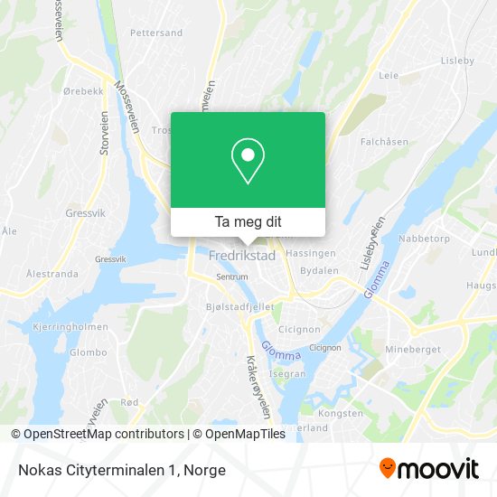Nokas Cityterminalen 1 kart