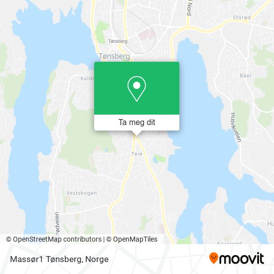 Massør1 Tønsberg kart