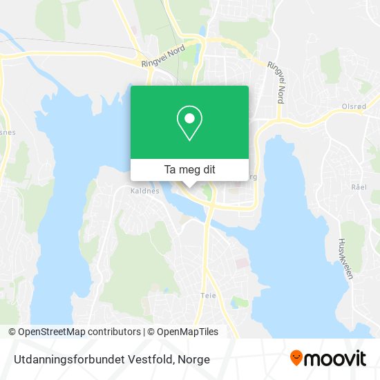 Utdanningsforbundet Vestfold kart