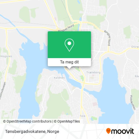 Tønsbergadvokatene kart