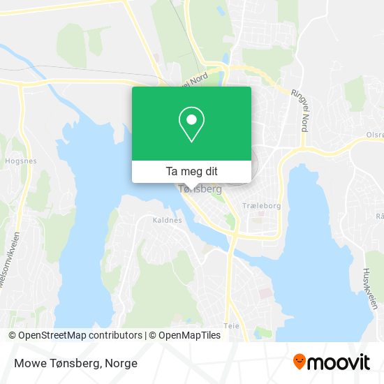 Mowe Tønsberg kart