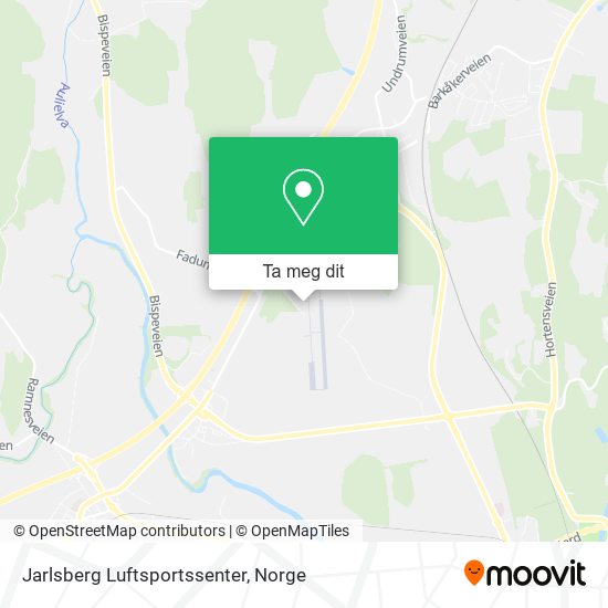 Jarlsberg Luftsportssenter kart