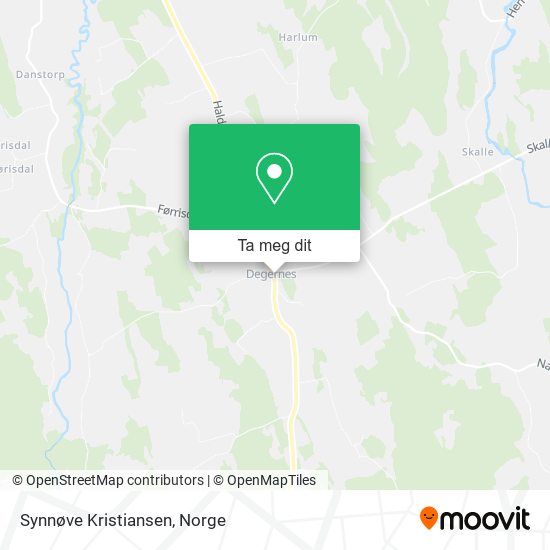 Synnøve Kristiansen kart