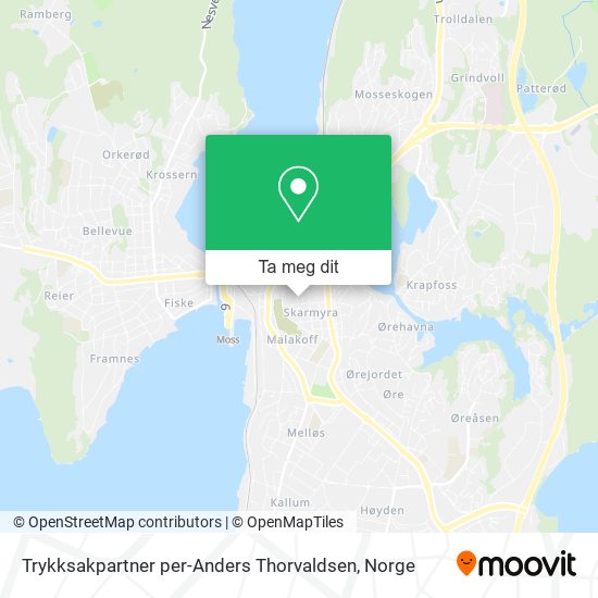 Trykksakpartner per-Anders Thorvaldsen kart