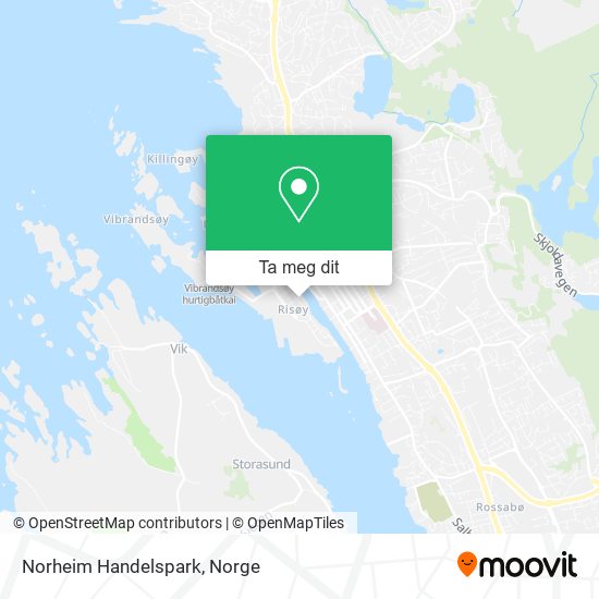 Norheim Handelspark kart