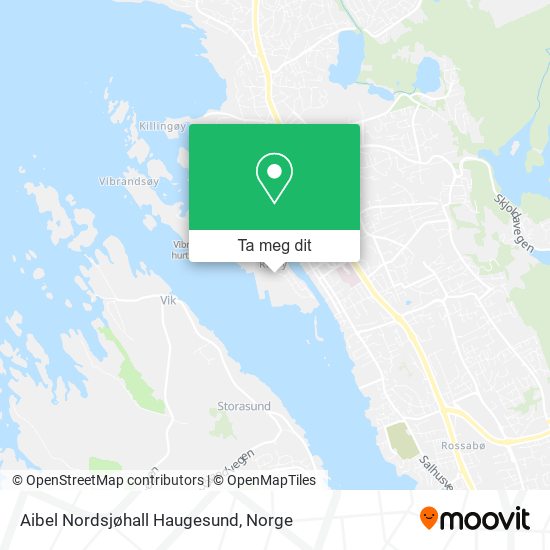 Aibel Nordsjøhall Haugesund kart