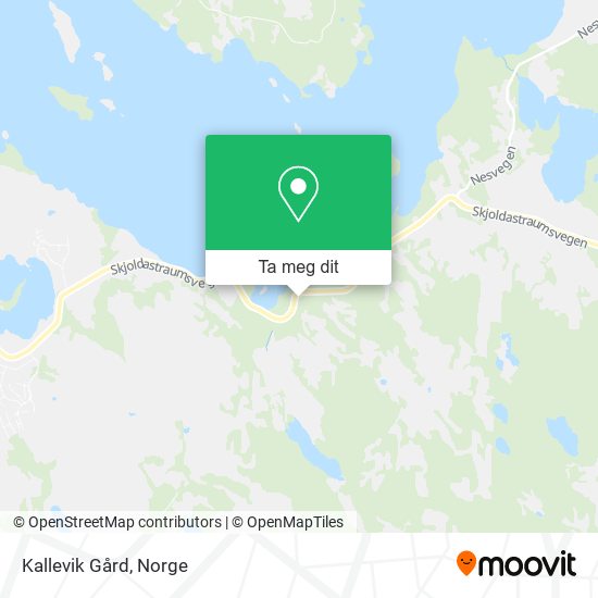 Kallevik Gård kart