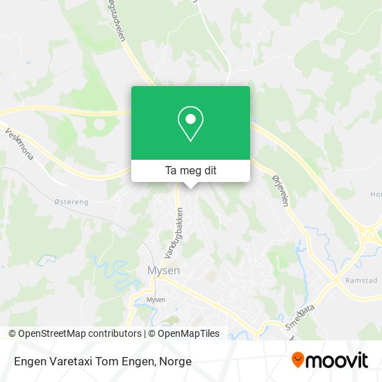 Engen Varetaxi Tom Engen kart
