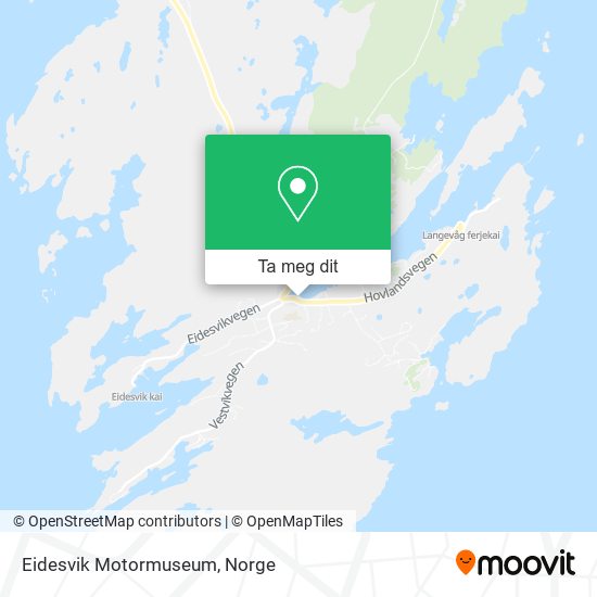 Eidesvik Motormuseum kart