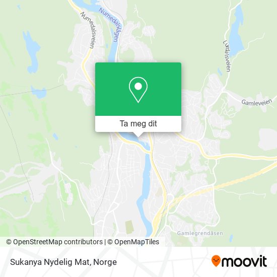 Sukanya Nydelig Mat kart