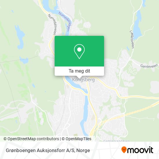 Grønboengen Auksjonsforr A/S kart