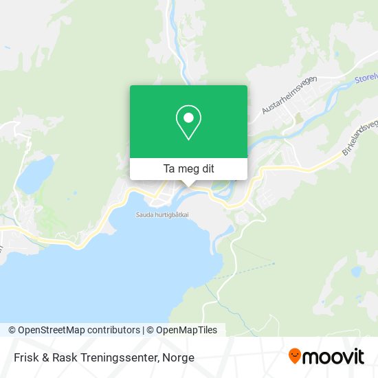 Frisk & Rask Treningssenter kart
