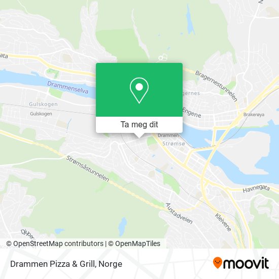 Drammen Pizza & Grill kart