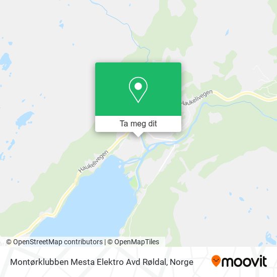 Montørklubben Mesta Elektro Avd Røldal kart
